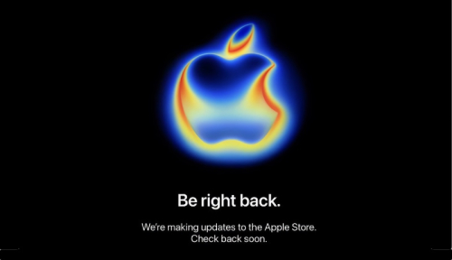 Apple Store vor dem Apple